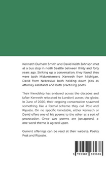 Poetry Post and Riposte, 2020-2022 achterzijde