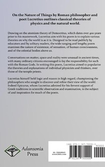 On the Nature of Things (De Rerum Natura) (Hardcover) achterzijde