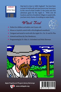 Witch Trial achterzijde