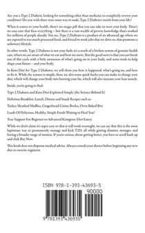 Keto Diet for Type 2 Diabetes, How to Manage Type 2 Diabetes Through the Keto Diet Plus Healthy, Delicious, and Easy Recipes! achterzijde
