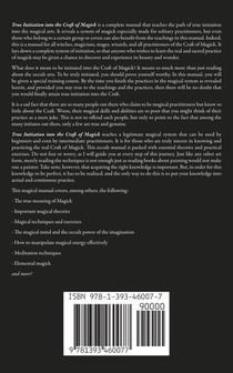 True Initiation into the Craft of Magick achterzijde