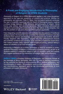 Philosophy of Religion for a STEM Generation achterzijde