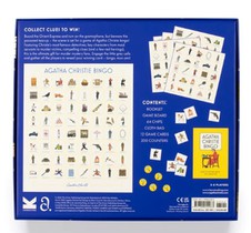 Agatha Christie Bingo achterkant