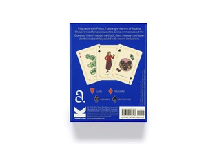 Agatha Christie Playing Cards achterkant