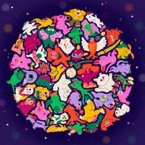 Pet Party achterkant