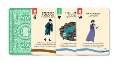The Charles Dickens Game achterkant