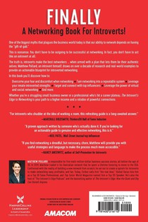The Introvert's Edge to Networking achterzijde