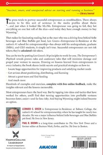 The Entrepreneur's Playbook achterzijde