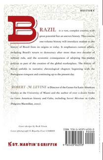 The History of Brazil achterzijde