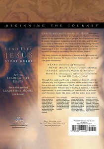 Lead Like Jesus Study Guide achterzijde