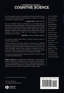 Contemporary Debates in Cognitive Science achterzijde
