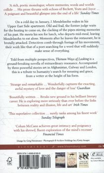 Thirteen Ways of Looking achterzijde