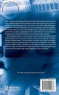 Vinyl: A History of the Analogue Record achterzijde