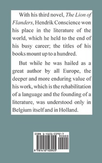 The Lion of Flanders achterzijde