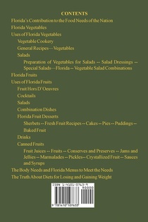 Florida's Favorite Foods achterzijde