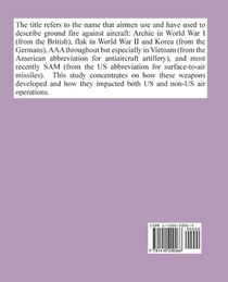 Archie, Flak, AAA, and Sam achterzijde