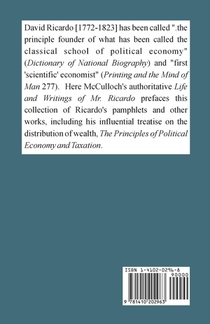 The Works of David Ricardo achterzijde