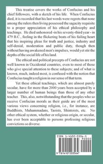 The Ethics of Confucius achterzijde