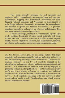 Soil Survey Manual achterzijde