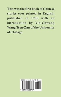 Chinese Fables and Folk Stories achterzijde