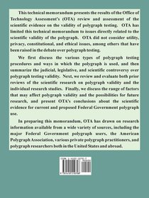 Scientific Validity of Polygraph Testing achterzijde