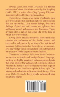 Strange Tales from Make-Do Studio achterzijde
