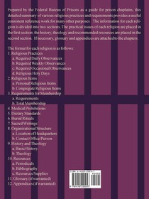 Inmate Religious Beliefs and Practices achterzijde