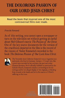 The Dolorous Passion of Our Lord Jesus Christ achterzijde