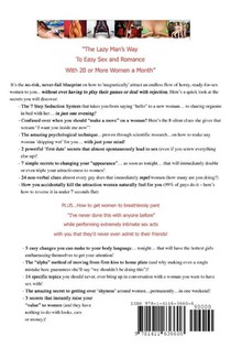 How to Become an Alpha Male achterzijde