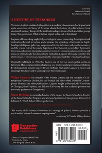 A History of Terrorism achterzijde