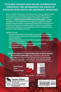 Teaching Students With Emotional Disturbance achterzijde