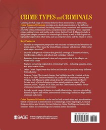 Crime Types and Criminals achterzijde