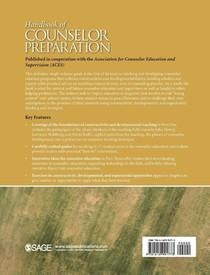 Handbook of Counselor Preparation achterzijde