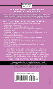 The Importance of Being Earnest and Other Plays achterzijde