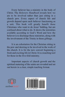 Believer's Handbook achterzijde