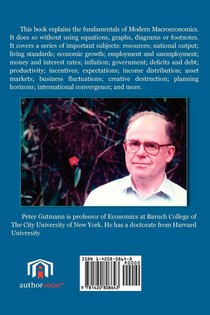 Understanding Modern Macroeconomics achterzijde