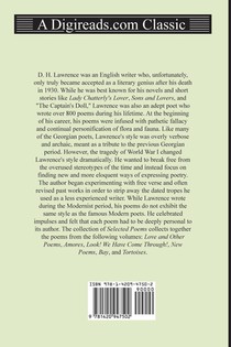 The Collected Poetry of D. H. Lawrence achterzijde