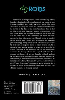 Crime and Punishment achterzijde