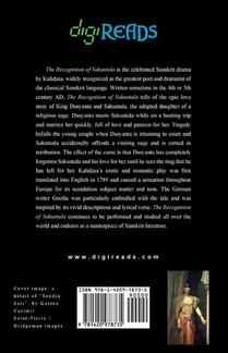 The Recognition of Sakuntala achterzijde