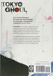 Tokyo Ghoul, Vol. 13 achterzijde