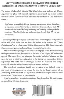 Beyond the Mystical Near-Death Experience and Into the Unitive Experience achterzijde