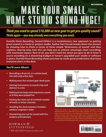 Guerrilla Home Recording achterzijde