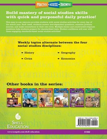 180 Days™: Social Studies for Kindergarten achterzijde