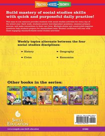180 Days™: Social Studies for First Grade achterzijde