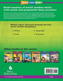 180 Days™: Social Studies for Sixth Grade achterzijde