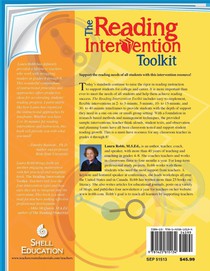 The Reading Intervention Toolkit achterzijde