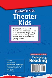 Fantastic Kids: Theater Kids achterzijde