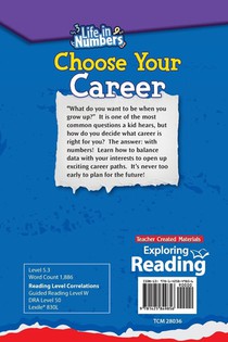 Life in Numbers: Choose Your Career achterzijde
