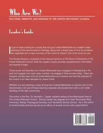 Who Are We? Leader's Guide Doctrine, Ministry, and Mission of the United Methodist Church achterzijde
