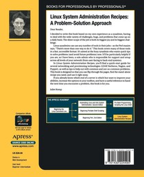 Linux System Administration Recipes achterzijde